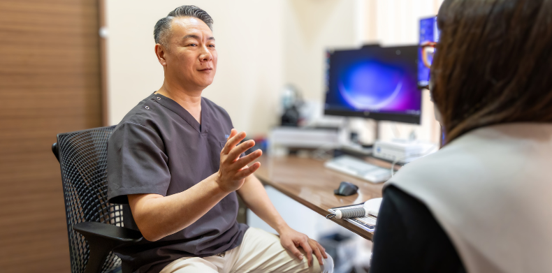 カウンセラー不在、医師によるカウンセリング体制